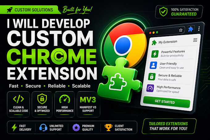 develop a custom chrome extension for your business