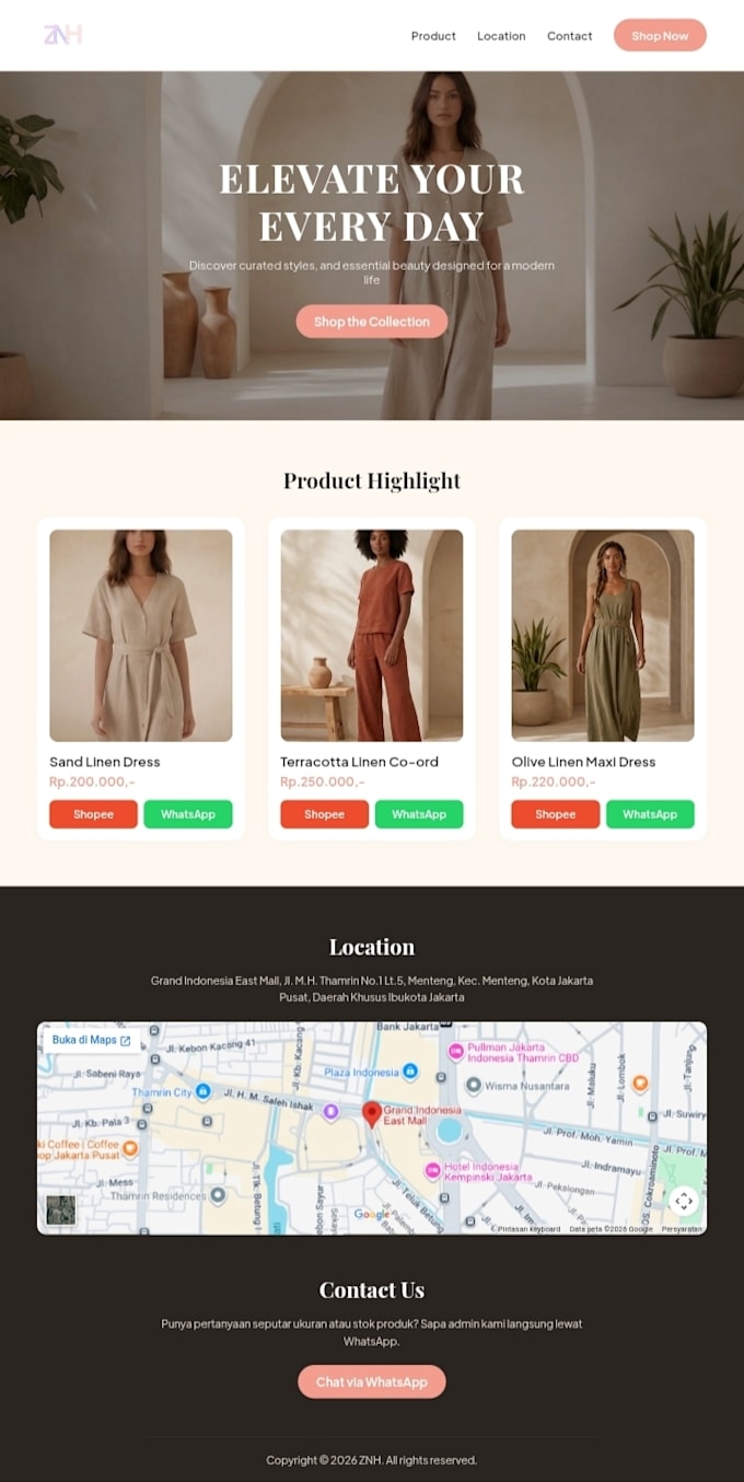 build a responsive HTML CSS landing page for small business