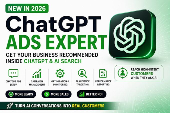 setup and manage chatgpt openai ads for ai lead generation