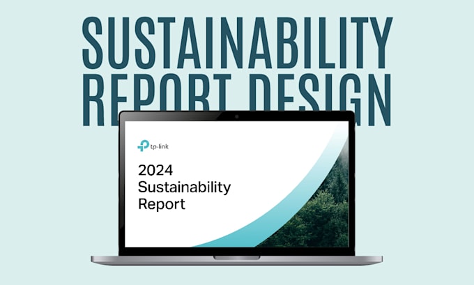design sustainability report or esg report PDF book