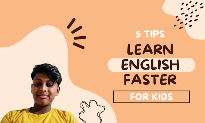 be your friendly english tutor for kids