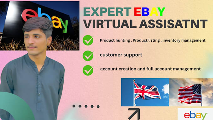 be your ebay virtual assistant , dropshipping va , 2 step  ds
