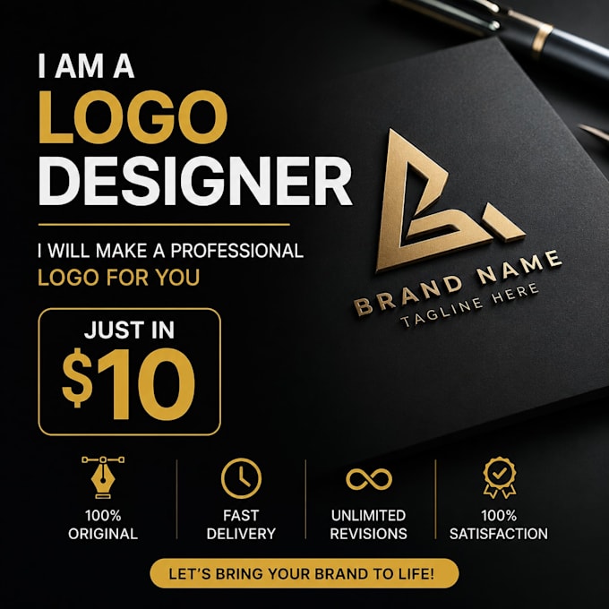 create any type of logo for you