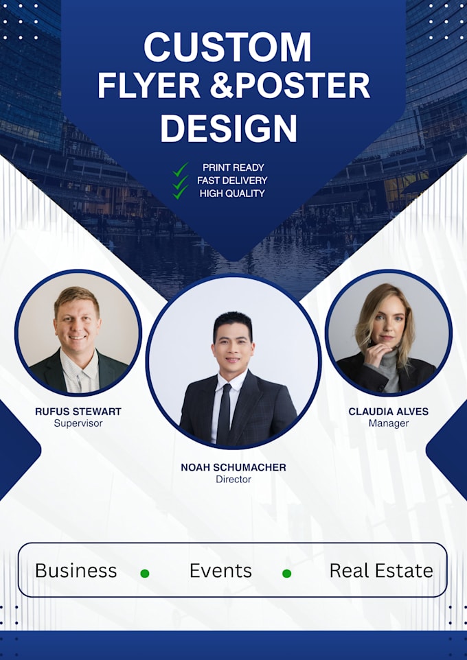 design professional flyer and poster
