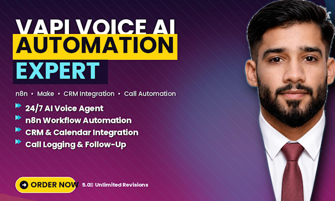 build ai voice agents with vapi and automate workflows with n8n