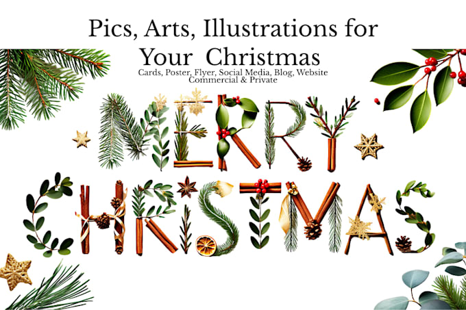 create custom christmas illustrations, holiday marketing graphics, ai art