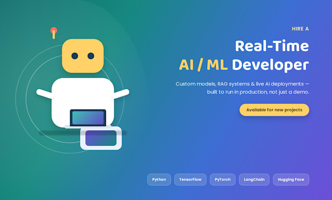 deploy real time ai ml deep learning models into production
