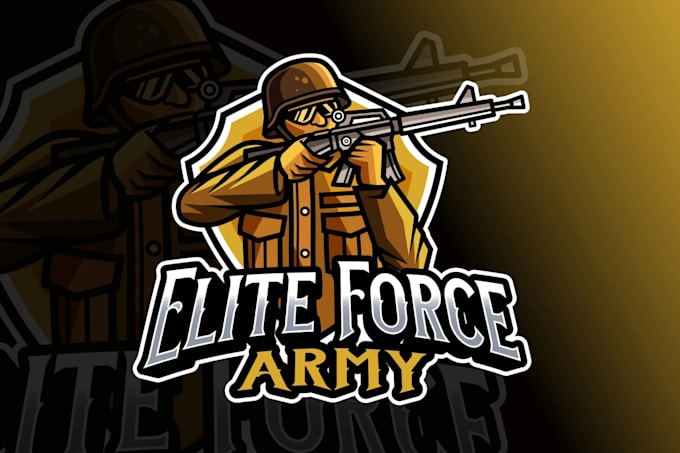 do unique veteran logo design for army, navy, and air force