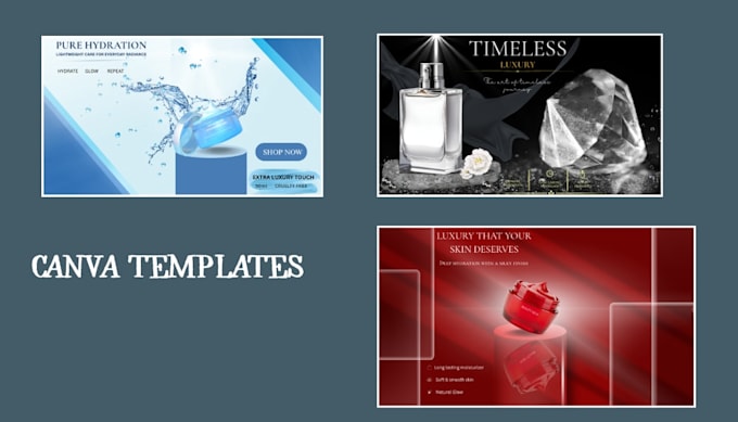 design professional editable canva templates