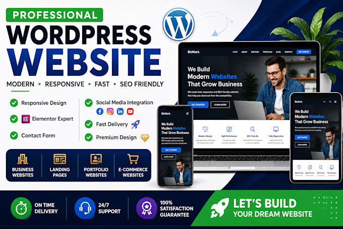 devlop user friendly website for you