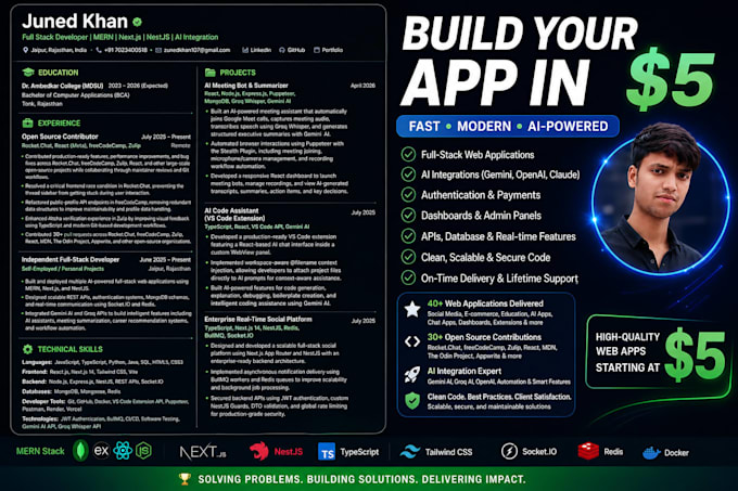 build a smart web application with ai features