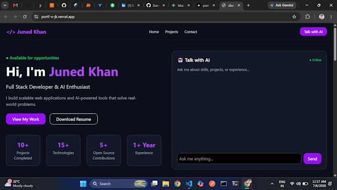 build ai powered mern stack web applications