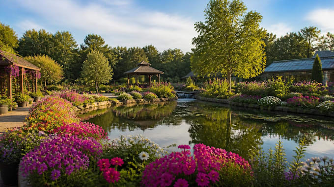 architecture and landscape site plan design
