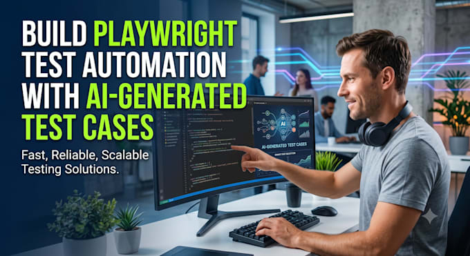 build playwright test automation with ai generated test cases