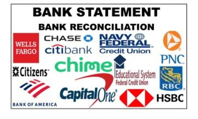 do monthly bookkeeping and bank statements
