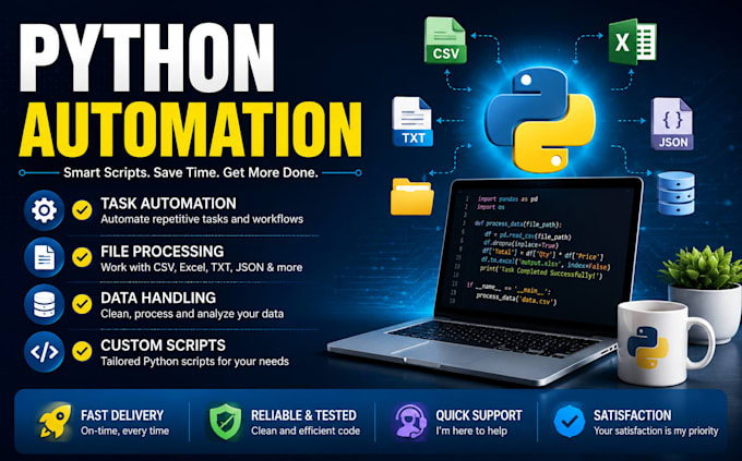 write python scripts and automate tasks