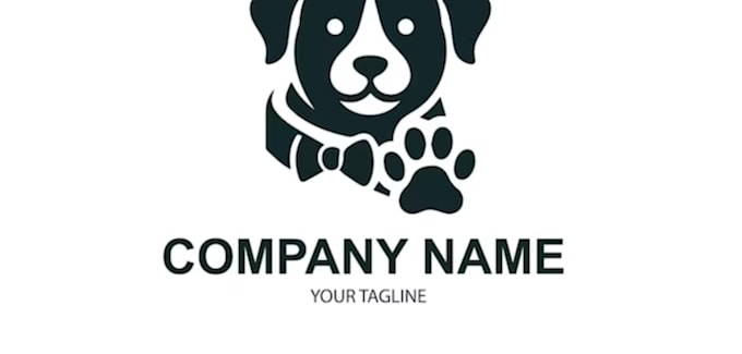 design animal dog pet care veterinary logo