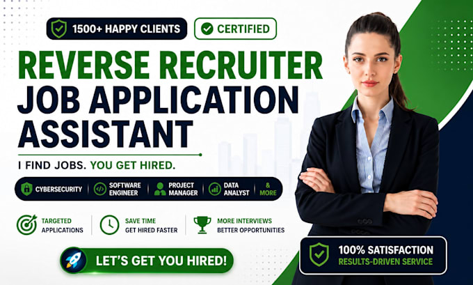 be your job application assistant, reverse recruiter and apply for jobs