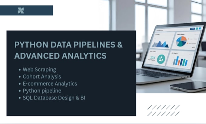 do cohort analysis, web scraping, and e commerce data analytics in python
