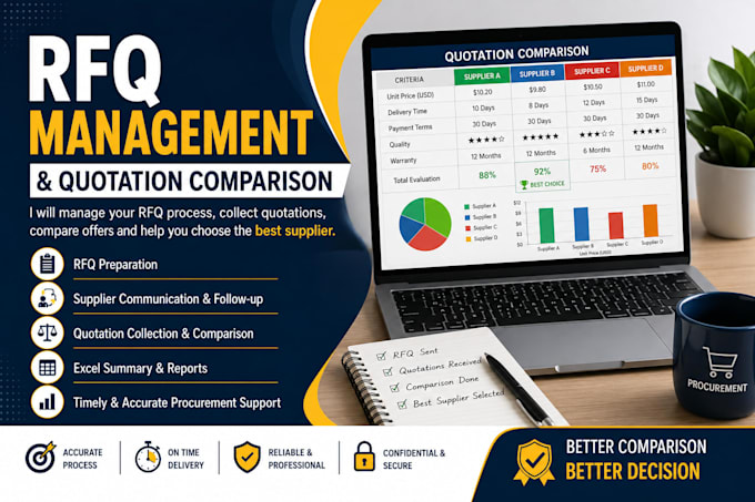 manage your rfq process and quotation comparison