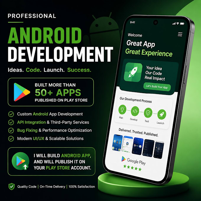 build android mobile app for you