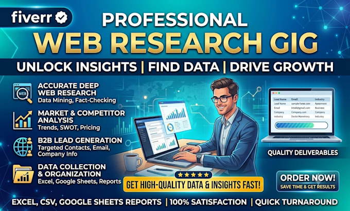 provide accurate web research and internet research