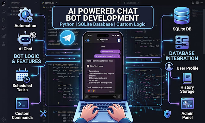 python developer  telegram  ai bots