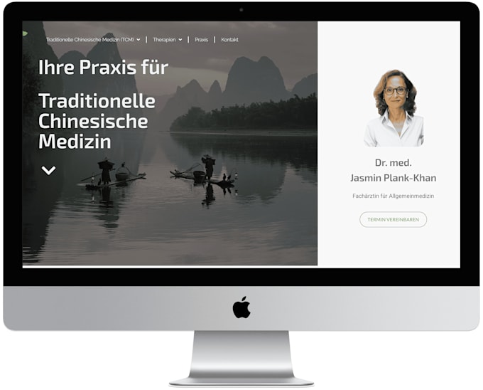 design a ecofriendly modern responsive website
