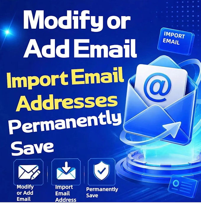 modify or add information based on the existing email