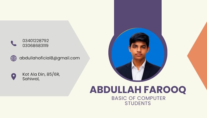 professional business card design