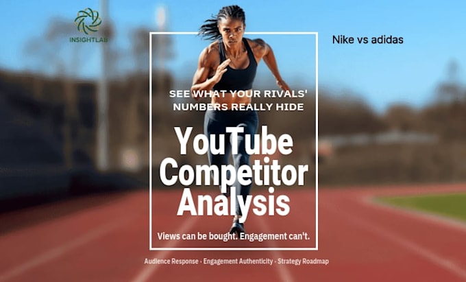 do a youtube competitor analysis report revealing real audience engagement