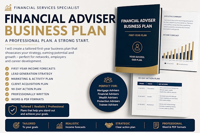 create your financial adviser business plan