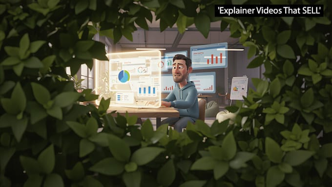 create a modern motion graphics explainer video that converts