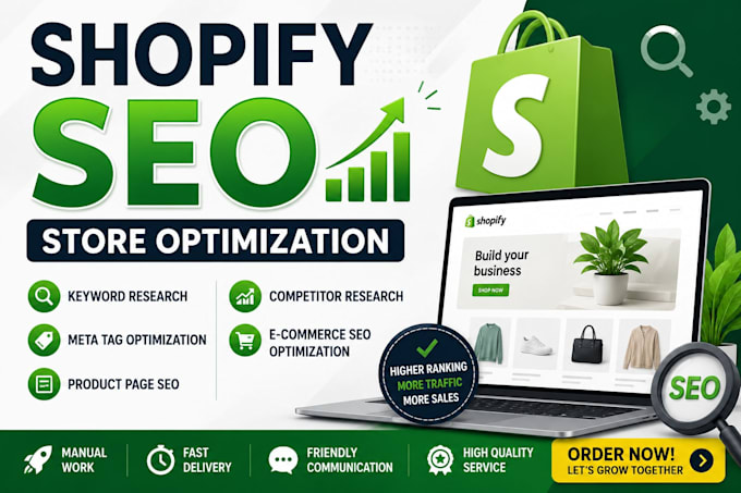 do shopify store SEO and product optimization