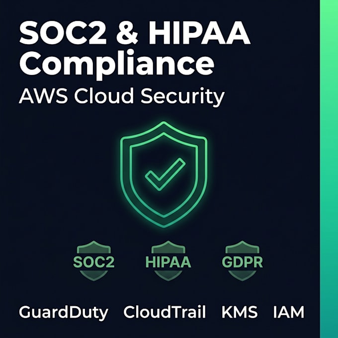 build hipaa or soc2 compliant cloud infrastructure