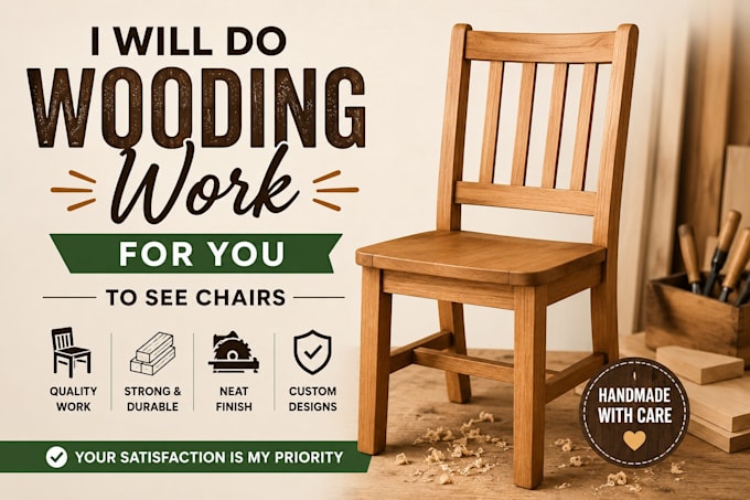 show you how make chairs wood work