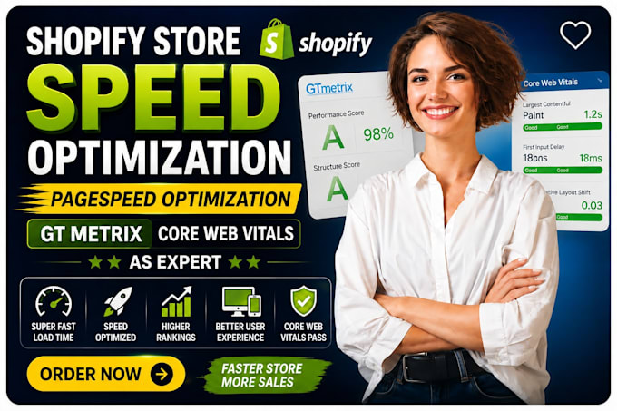 do shopify store speed optimization page speed opt gtmetrix core web vitals