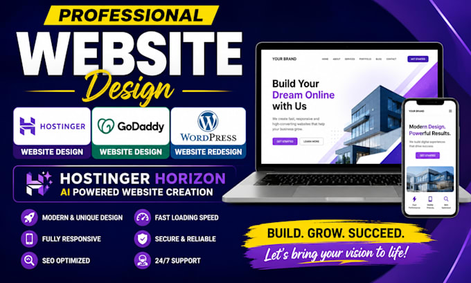 hostinger website design godaddy wordpress website redesign hostinger horizon