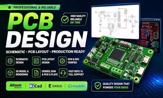 design pcb boards in kicad pcb design software