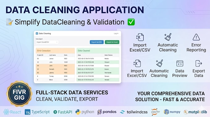 clean, process, and transform your data with python