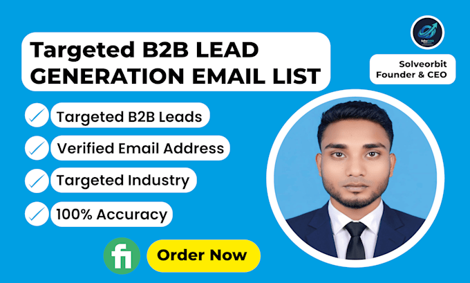 do b2b lead generation and verified email list building