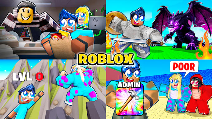 design you a professional roblox thumbnail