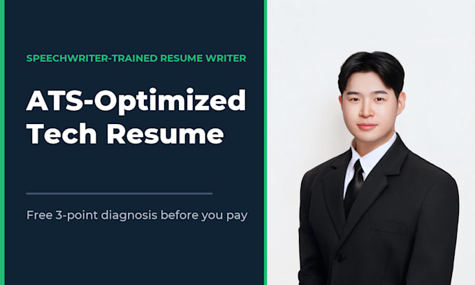 write an ats optimized resume for tech professionals