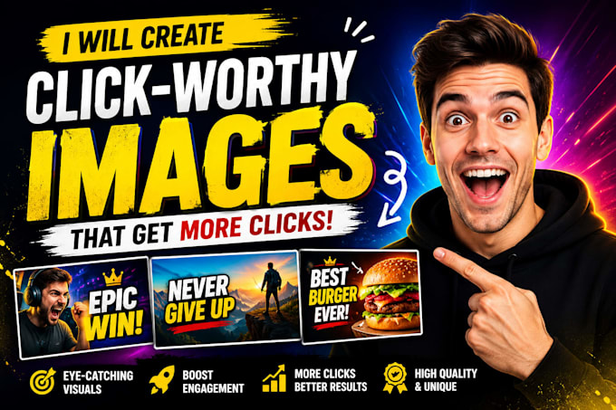 create click worthy images