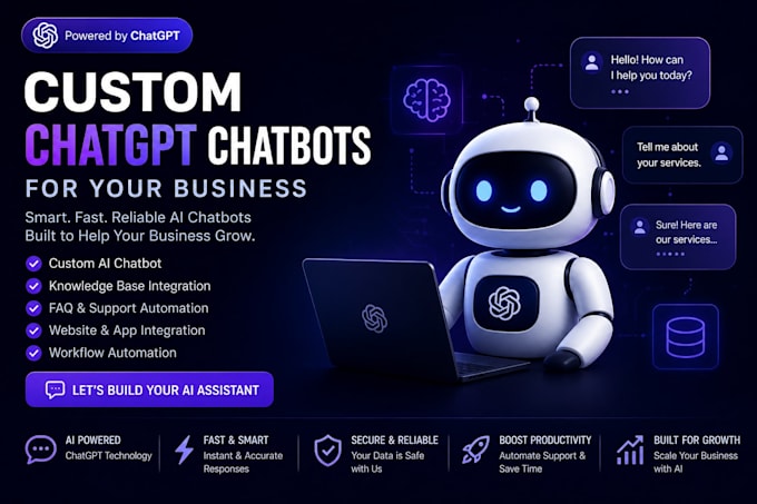 build a custom chatgpt chatbot for your business