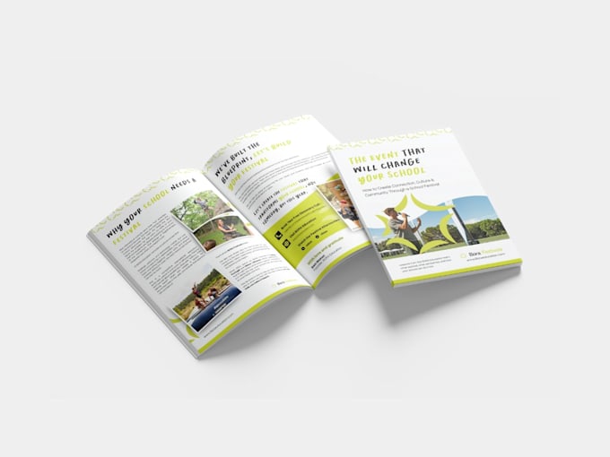 design a professional brochure or catalog