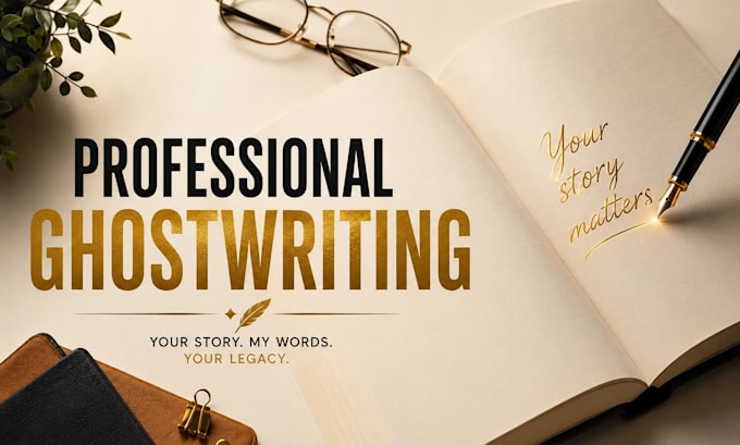 ghostwrite your fiction or nonfiction book manuscript