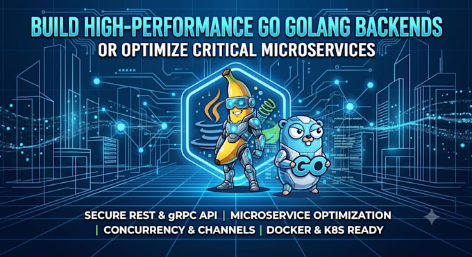 develop high performance go golang microservices