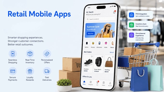 develop supermarket app retail app retail shopping app grocery app