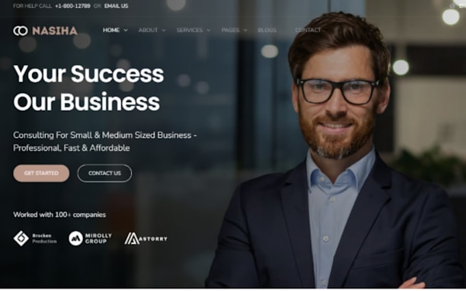 squarespace financial advisor website investment website wealth planner website